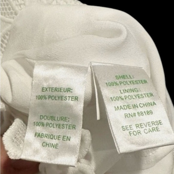 Lilly Pulitzer Marlissa Shift Resort White Jumbo Floral
Scallop Lace Dress, SZ 2 - Picture 12 of 16